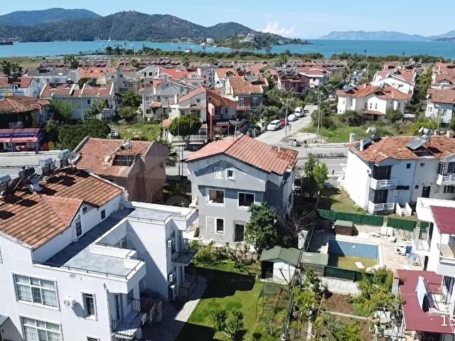 TURPA MAVİ EGEDEN FETHİYE ÇALIŞTA SATILIK 4+1 TRİPLEKS VİLLA - Görsel 8