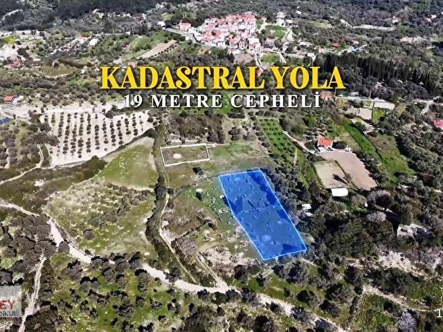 Inecik köyünde 2.200 m2 zeytin ağaçlı tarla - Görsel 17