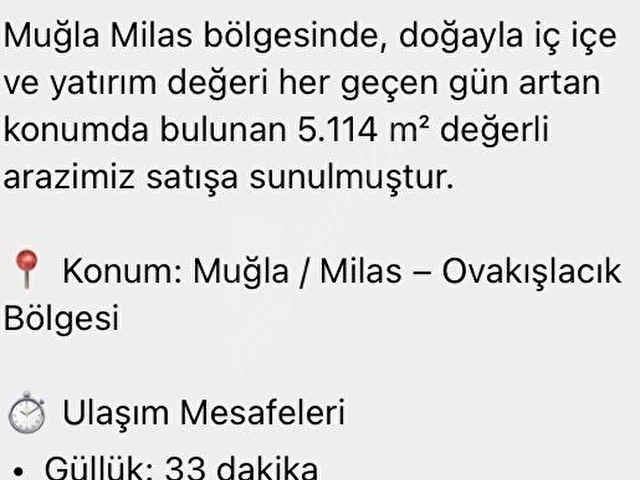 SAHiBiNDEN SATıLıK TARLA ARAZi - Görsel 7