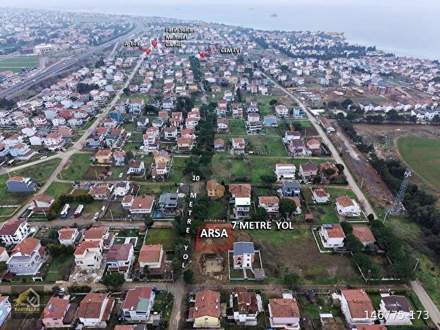 DENİZ TARAFINDA KÖŞE BAŞI GÜNEY CEPHE YAPSATA UYGUN FIRSAT ARSA - Görsel 10