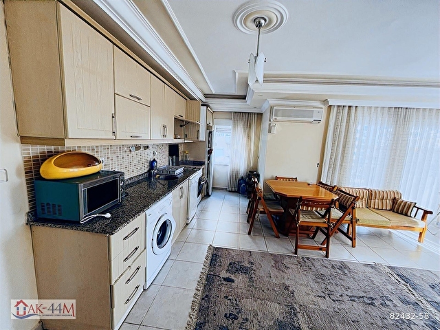 AK-44M DEN ALANYA-MAHMUTLARDA 2+1 KLİMALI FULL EŞYALI DAİRE - Görsel 8