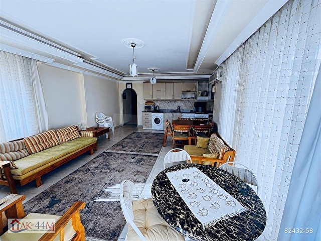AK-44M DEN ALANYA-MAHMUTLARDA 2+1 KLİMALI FULL EŞYALI DAİRE - Görsel 6