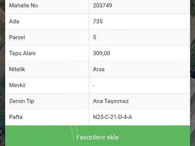 VARSAK ALTIAYAKTA İMARLI ARSA