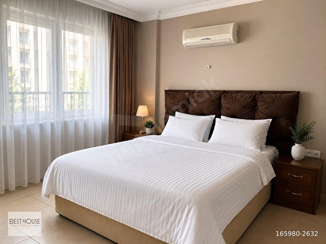 ALANYA GÜLLERPİNARINDA SİTE İÇERİSİNDE 2+1 EŞYALI SATILIK DAİRE - Görsel 5