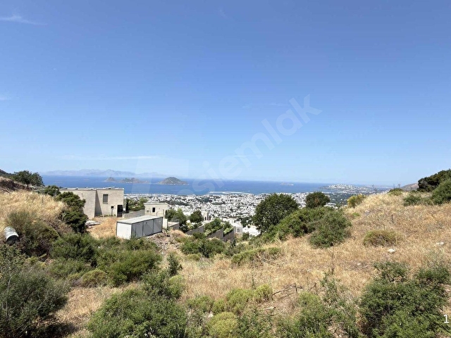 Bodrum Turgutreiste 1.169m2 %15 İmarlı Full Deniz Manzaralı - Görsel 12