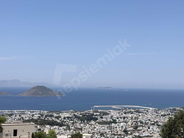 Bodrum Turgutreiste 1.169m2 %15 İmarlı Full Deniz Manzaralı - Görsel 11