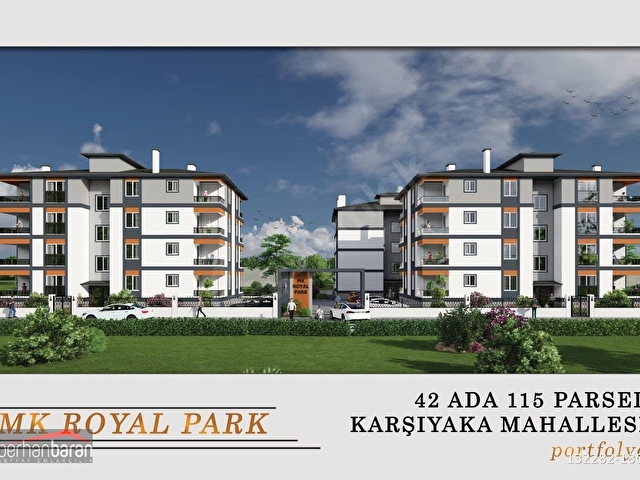 Berhan Barandan, Karşıyaka Mahallesinde Temelden KOMİSYONSUZ TAKSİTLE 3+1 Satlık Daireler.