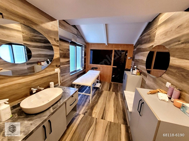 Kundu Turizm Yolunda 7+1 Havuzlu - Doğalgazlı Tripleks Villa - Görsel 16