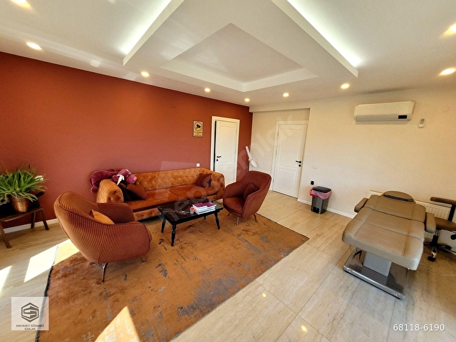 Kundu Turizm Yolunda 7+1 Havuzlu - Doğalgazlı Tripleks Villa - Görsel 9