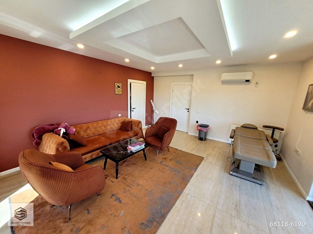 Kundu Turizm Yolunda 7+1 Havuzlu - Doğalgazlı Tripleks Villa - Görsel 30
