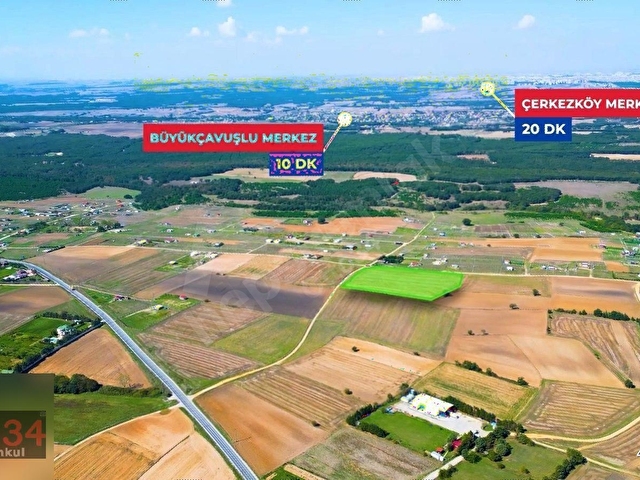Yerleşim Yerlerine Yakın Satılık 5908 m2 Yola Cepheli Tarla - Görsel 5