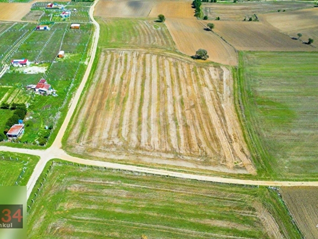 Yerleşim Yerlerine Yakın Satılık 5908 m2 Yola Cepheli Tarla - Görsel 10