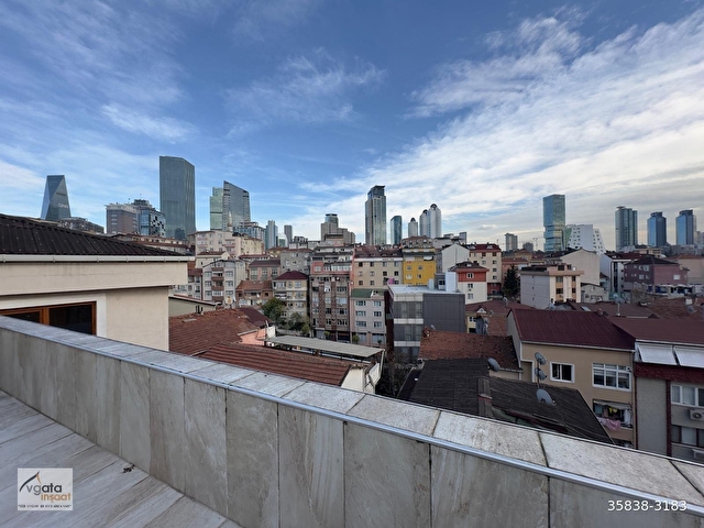 1 LEVENT METRO ARKASI KİRALIK ÇATI KATI 2+1 DAİRE - Görsel 3