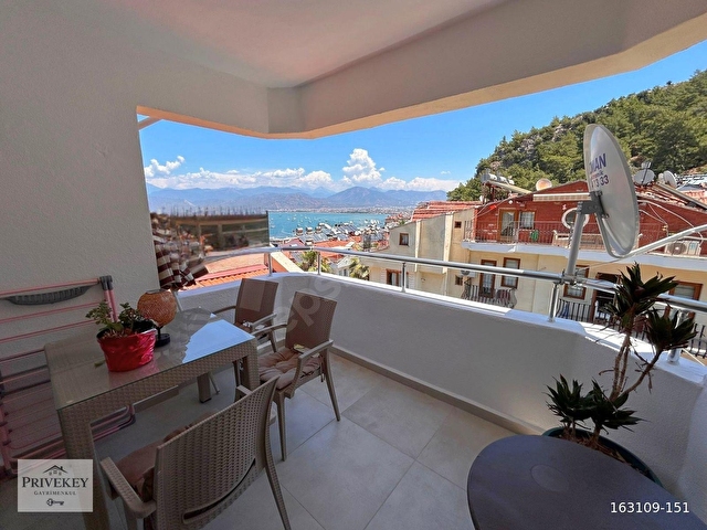 Fethiye Karagözler de Deniz Ve Marina Manzaralı 2+1 Eşyalı Daire - Görsel 12