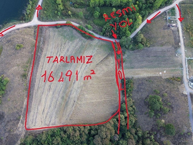 KARAYAKUPLU_GÖL BAŞINDA_ANA YOLA 105 M CEPHE_ ARKASI ORMAN - Görsel 8