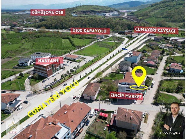 ELİTE GD & 3+1 HASTANE KARŞISI 130 M2 ÖNÜ AÇIK ÇİFT CEPHE DAİRE - Görsel 2