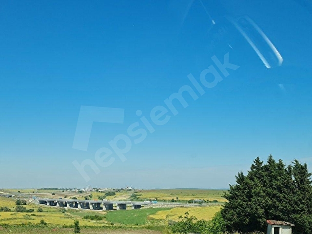 Çatalca Dağyenice Yüksek Havadar Müstakil Manzaralı Tarla - Görsel 19