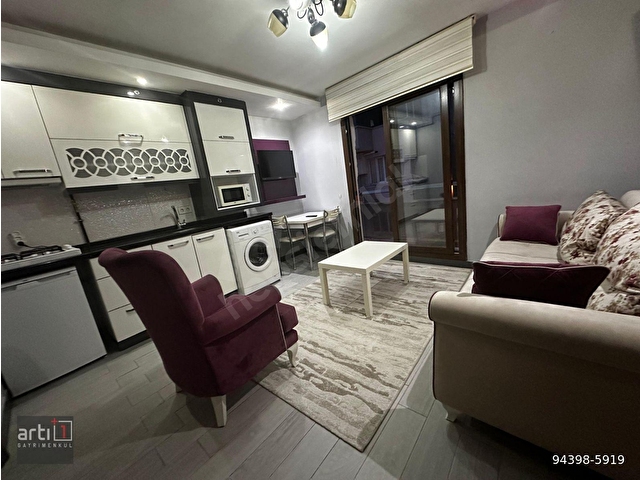 +1DEN FORUM YAKINI 1+1 50 M2 KLİMALI-BALKONLU EŞYALI APART - Görsel 2
