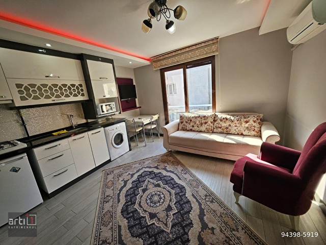 +1DEN FORUM YAKINI 1+1 50 M2 KLİMALI-BALKONLU EŞYALI APART - Görsel 6