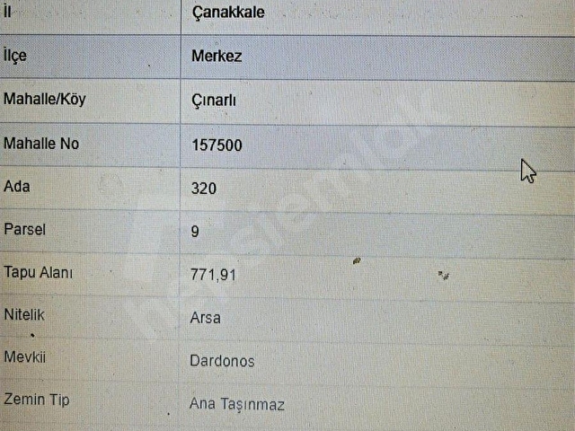 Çanakkale Merkez Dardanos Mevkii Satılık Villa İmarlı Arsa - Görsel 27