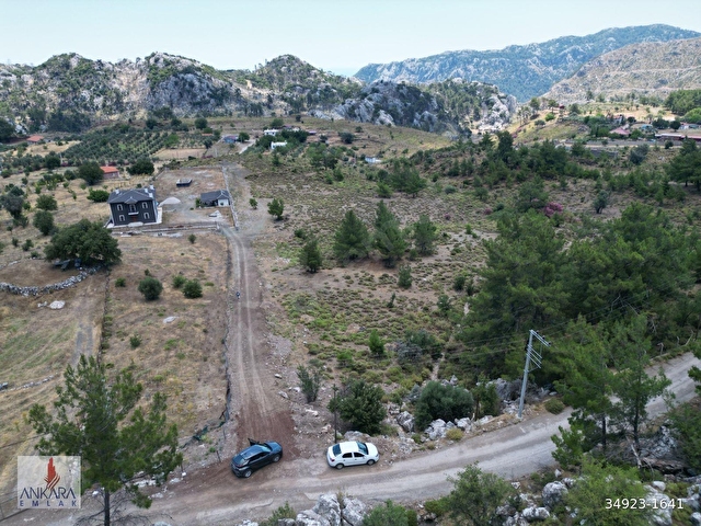 Marmaris Osmaniye de Yol kenarı İmarlı 7800 m2 Arsa - Görsel 26