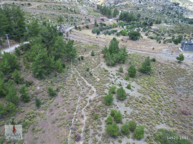 Marmaris Osmaniye de Yol kenarı İmarlı 7800 m2 Arsa - Görsel 22