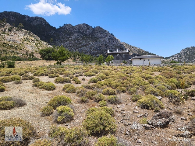 Marmaris Osmaniye de Yol kenarı İmarlı 7800 m2 Arsa - Görsel 11