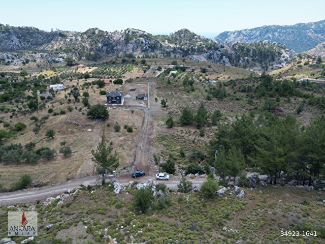 Marmaris Osmaniye de Yol kenarı İmarlı 7800 m2 Arsa - Görsel 27