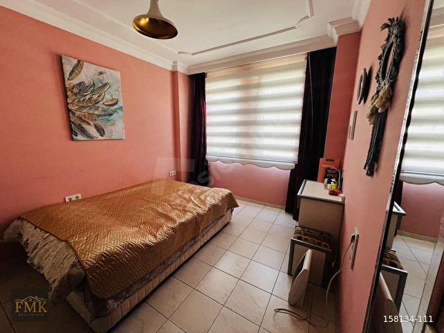 ALANYA MAHMUTLAR SATILIK 1+1 EŞYALI DAİRE! - Görsel 11
