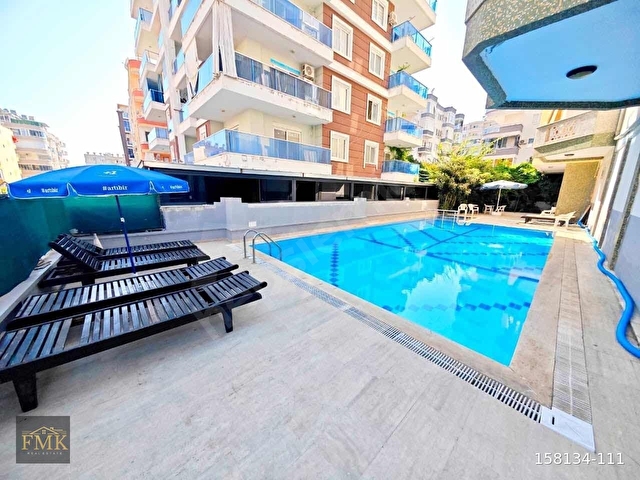 ALANYA MAHMUTLAR SATILIK 1+1 EŞYALI DAİRE! - Görsel 3