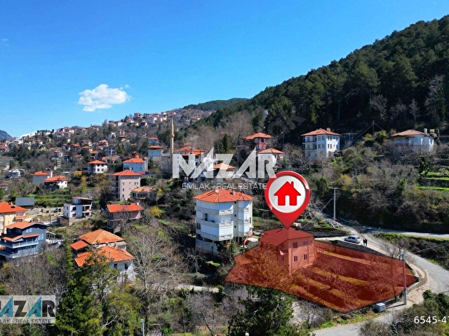 Alanya Deretürbelinas’ta 608 m² Tarla İçinde 2 Katlı Satılık Müstakil Ev - Görsel 3