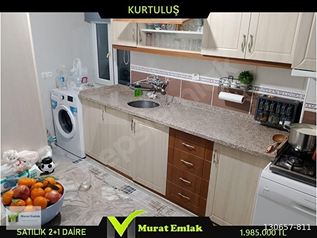 MURAT EMLAK İNŞAATTAN  KURTULUŞ  MAHALLESİNDE SATILIK 2+1 DAİRE - Görsel 7