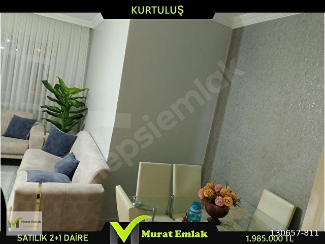 MURAT EMLAK İNŞAATTAN  KURTULUŞ  MAHALLESİNDE SATILIK 2+1 DAİRE - Görsel 12