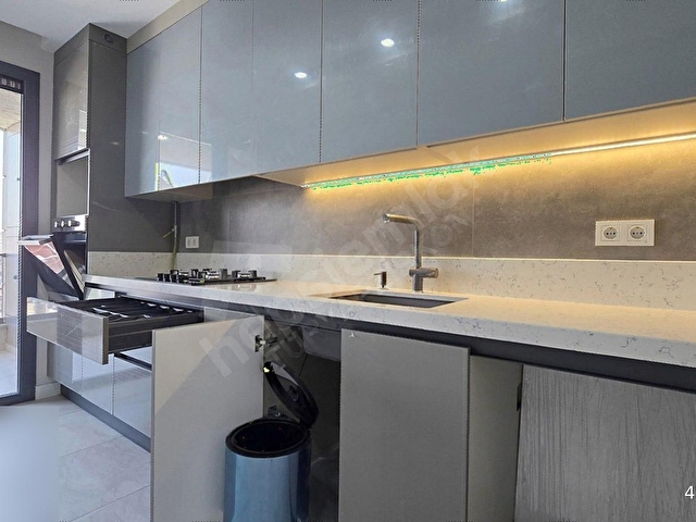 Turyaptan, Sosyal Tesisli Sitede, 4+1, 178m2, 7.Kat, Sıfır, Lüx - Görsel 6