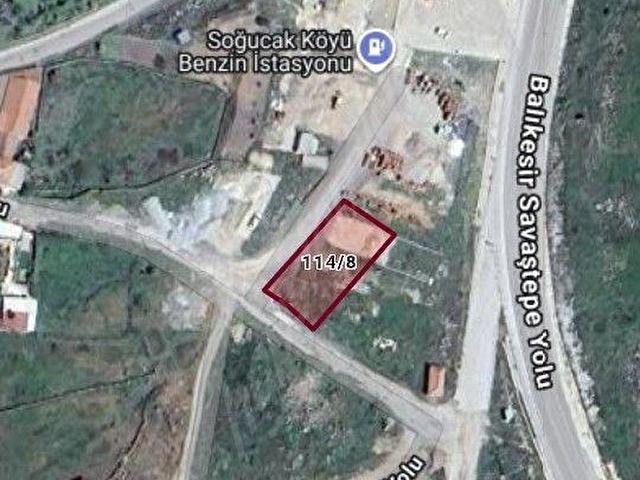 BALIKESİR SAVAŞTEPE SOĞUCAKTA 599M2 SATILIK ARSA
