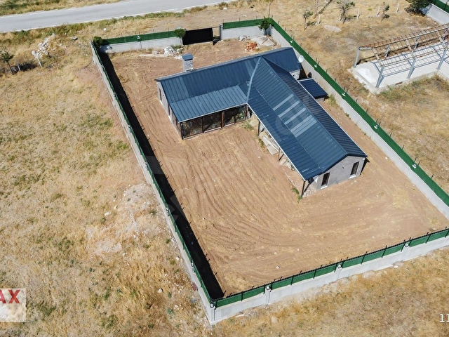 SATILIK, POLATLI- GEDIKLI, EKOLOJIK KÖY PROJESINDE İSKANLI VILLA - Görsel 4