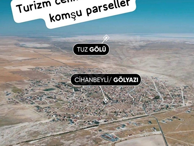 KONYA CİHANBEYLİ GÖLYAZI DEMİR MAH 235m2 SATILIK ARSA - Görsel 8