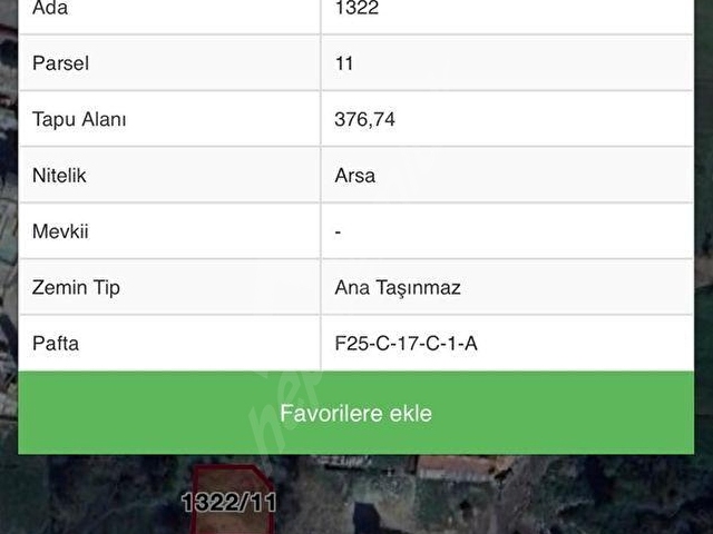 SAKARYA KOCAALİ DEACİL SATILIK KÜÇÜK SANAYİ İMARLI KÖŞE PARSEL - Görsel 6
