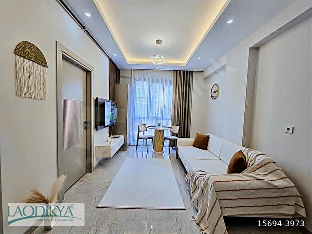 ÜNİ YAKINI SIFIR BİNA SIFIR EŞYALI 1+1 ARA KAT EŞYALI APART - Görsel 3