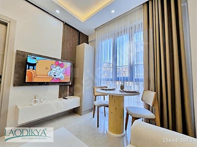 ÜNİ YAKINI SIFIR BİNA SIFIR EŞYALI 1+1 ARA KAT EŞYALI APART - Görsel 12