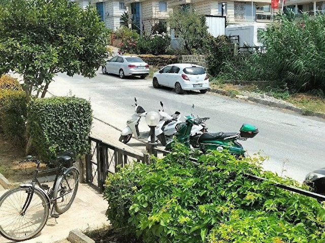 AYDIN KUŞADASI TÜRKMEN MARİNA MAHALLESİNDE SİTE İÇERİSİNDE  DENİZ MANZARALI 2+1 KİRALIK DAİRE - Görsel 5