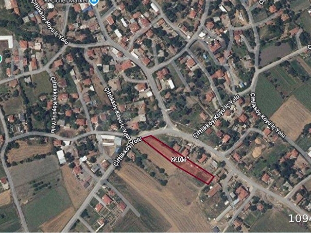 LÜLEBURGAZ GELİŞMİŞ KÖYLERİNDEN ÇİFTLİKKÖY DE İMARLI YOLA CEPHE - Görsel 11