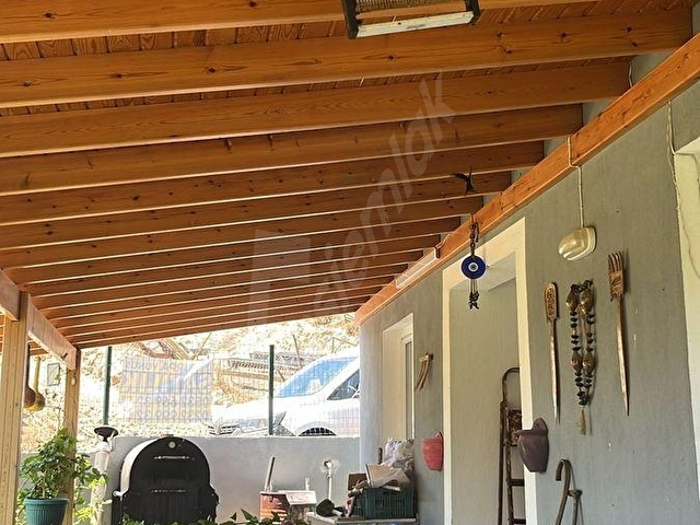 Şakranda eşsiz doğa ile iç içe satılık çiftlik evi - Görsel 23