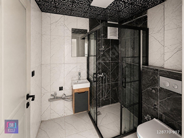 BADEMLİDEREDE OTURUMA HAZIR 1+1 LÜKS DAİRE - Görsel 9