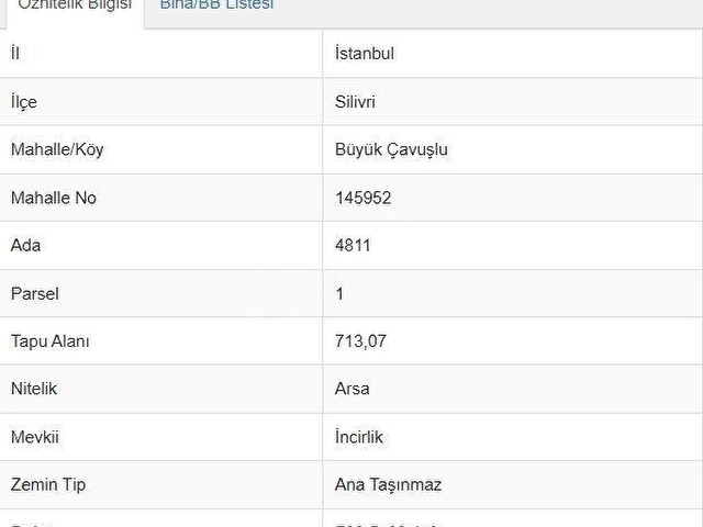 Silivri Büyük Çavuşluda Konut İmarlı 713 Metrekare Satılık Arsa - Görsel 2