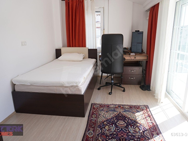 Manavgat Sidede Site İçinde Eşyalı 3+1 Satılık Dubleks Daire - Görsel 20