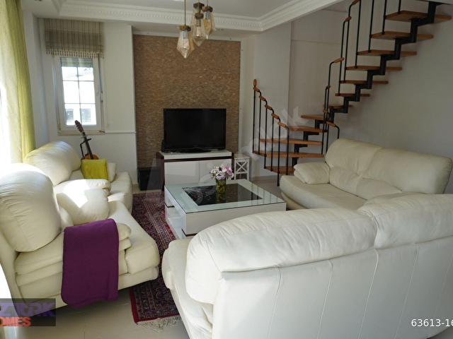 Manavgat Sidede Site İçinde Eşyalı 3+1 Satılık Dubleks Daire - Görsel 11