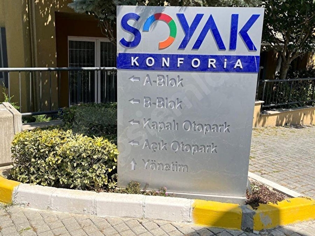 Bahçeşehir Soyak Konforia Kiralık 1+1 Daire - Görsel 15