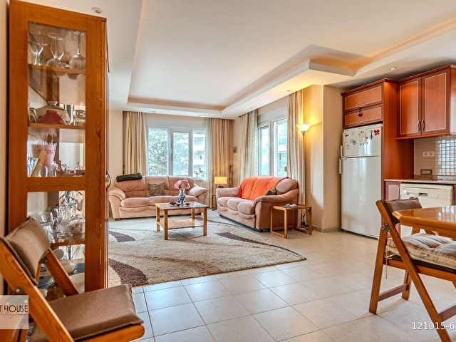 ALANYA TOSMUR’DA DENİZE 350 M | EŞYALI 2+1 SATILIK DAİRE - Görsel 6