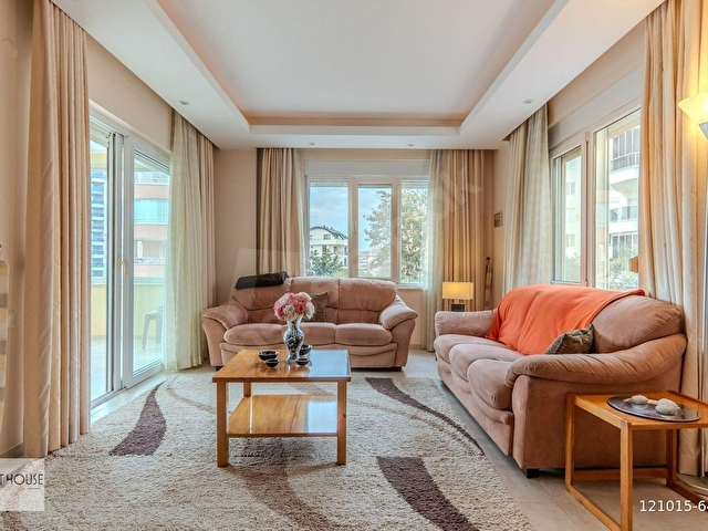 ALANYA TOSMUR’DA DENİZE 350 M | EŞYALI 2+1 SATILIK DAİRE - Görsel 5
